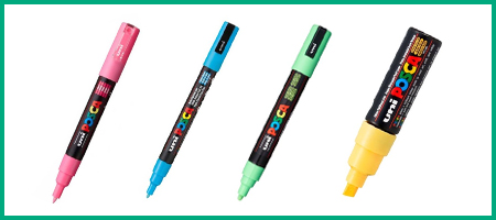 rotuladores posca